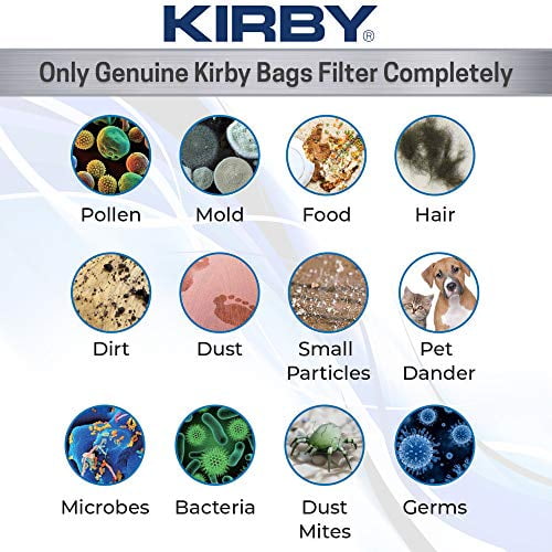 Kirby Micron Magic Micro Allergen Plus HEPA Vacuum Filter Bags 205814A